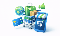 Icone Commerce Digitale